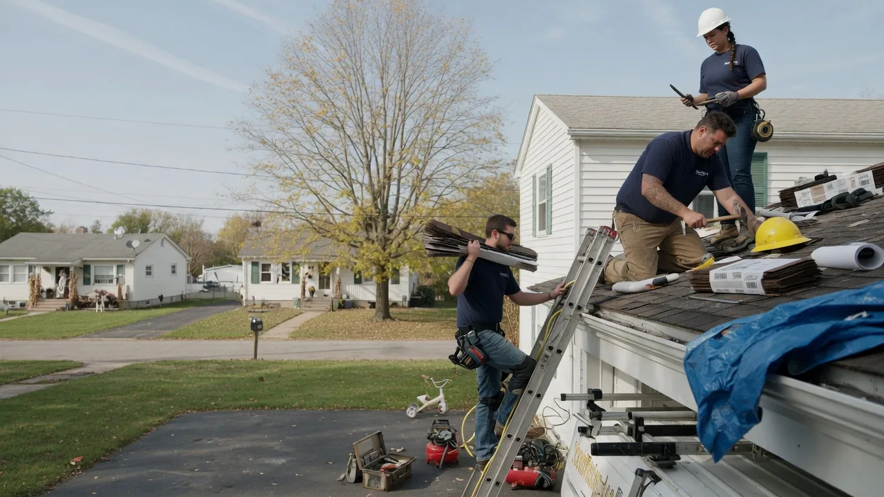 Local Roofing Contractors in Elsmore, KS near me